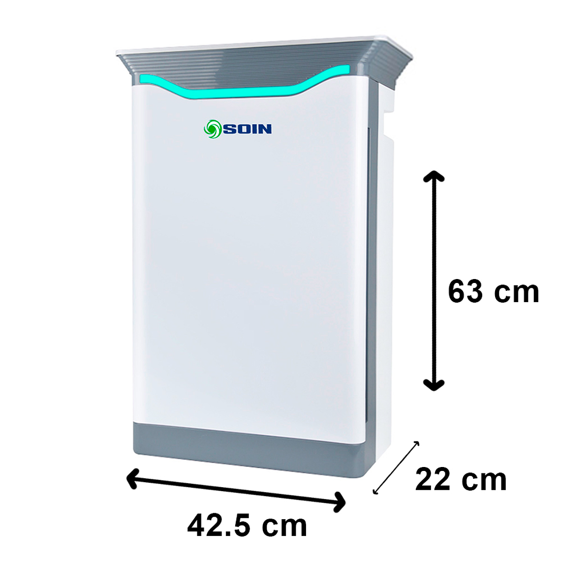 PURIFICADOR DE AIRE CON FILTRO HEPA Y REPUESTO GRATIS 2