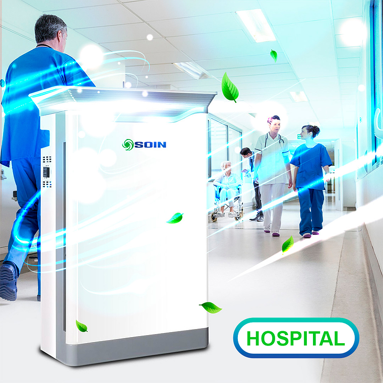 PURIFICADOR DE AIRE CON FILTRO HEPA Y REPUESTO GRATIS 7