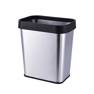 BASURERO ACERO INOXIDABLE OFICINA 12 L SOIN