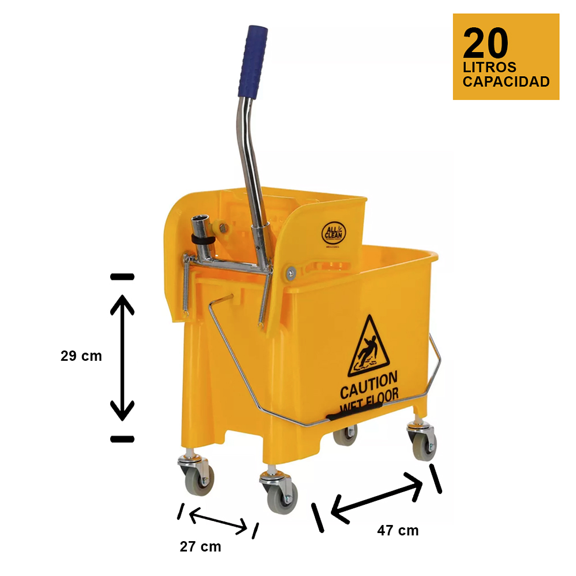 CARRO ESTRUJADOR DE 20 L LUSTER 2