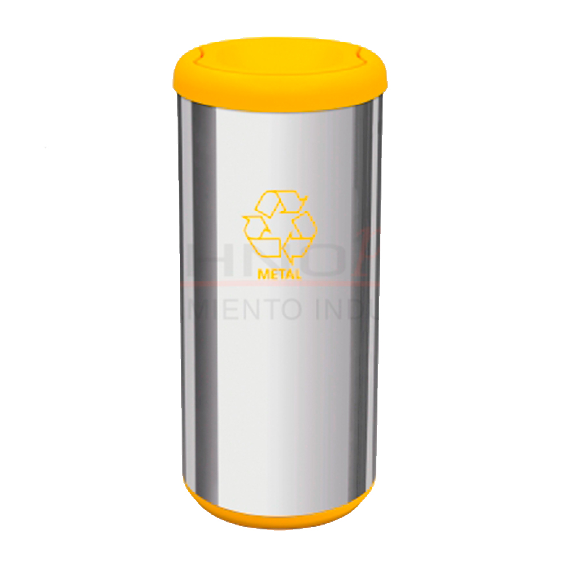 BASURERO VAIVEN 40 L ACERO ANOX TRAMONTINA 6