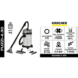 LAVA TAPIZ PUZZI 4/30 CLASSIC KARCHER