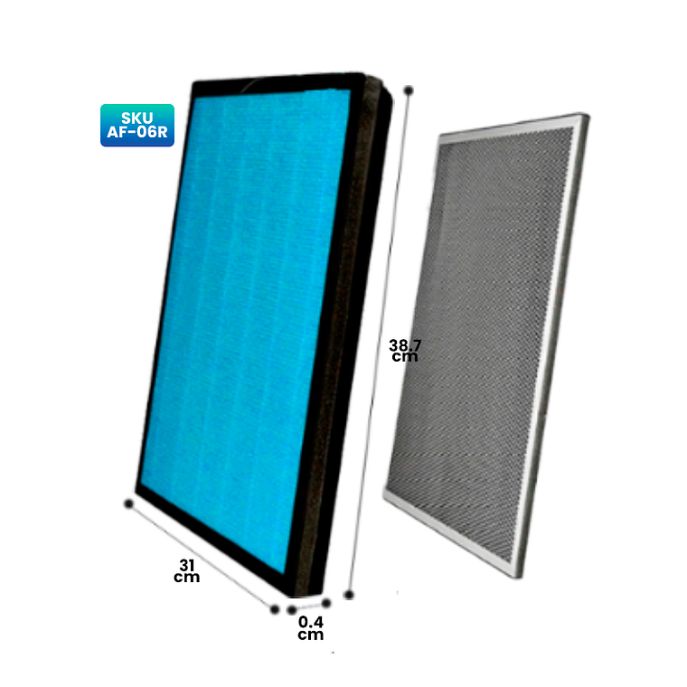 FILTRO DE AIRE HEPA URHAF-06 2