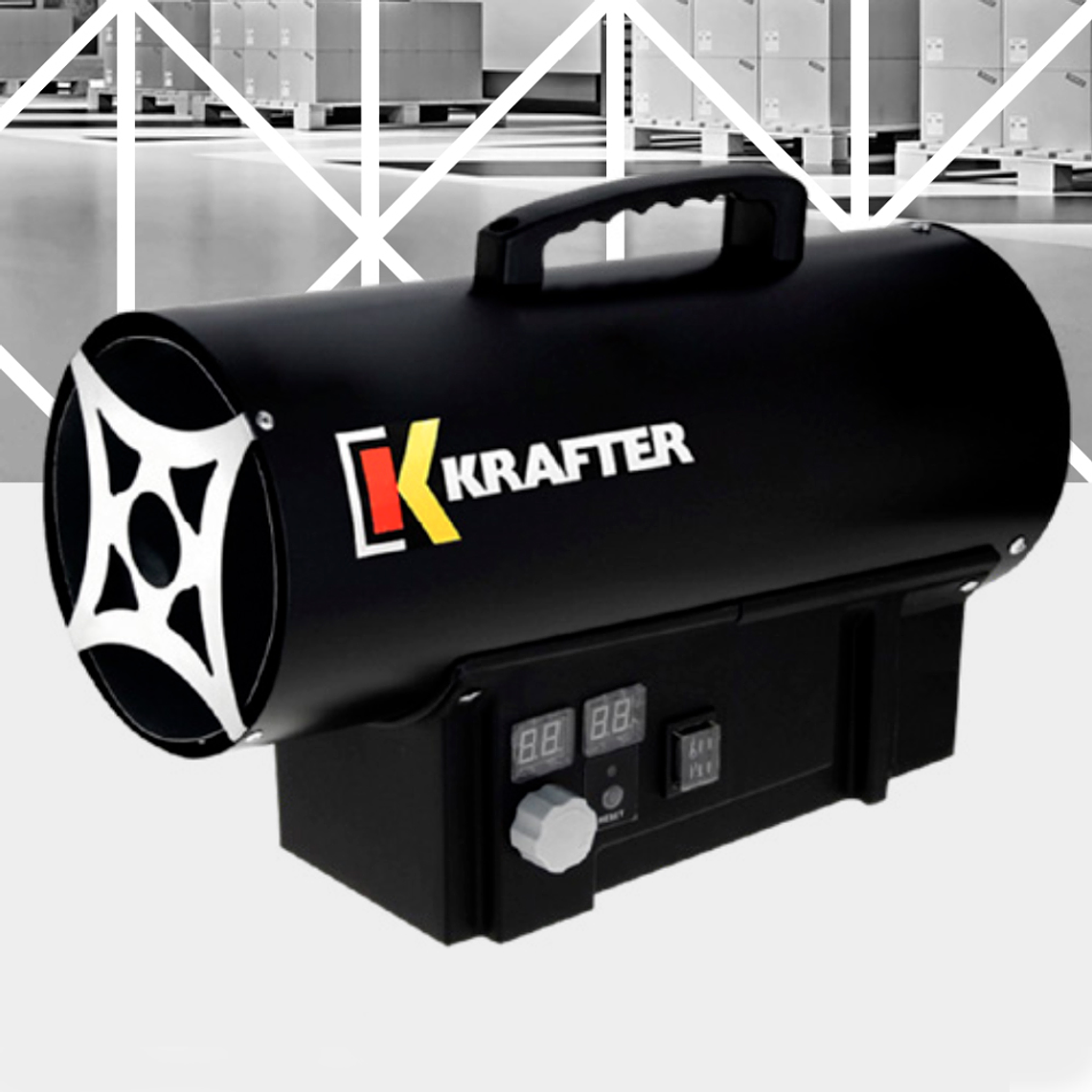 TURBO CALEFACTOR A GAS 30 KW KRAFTER 4