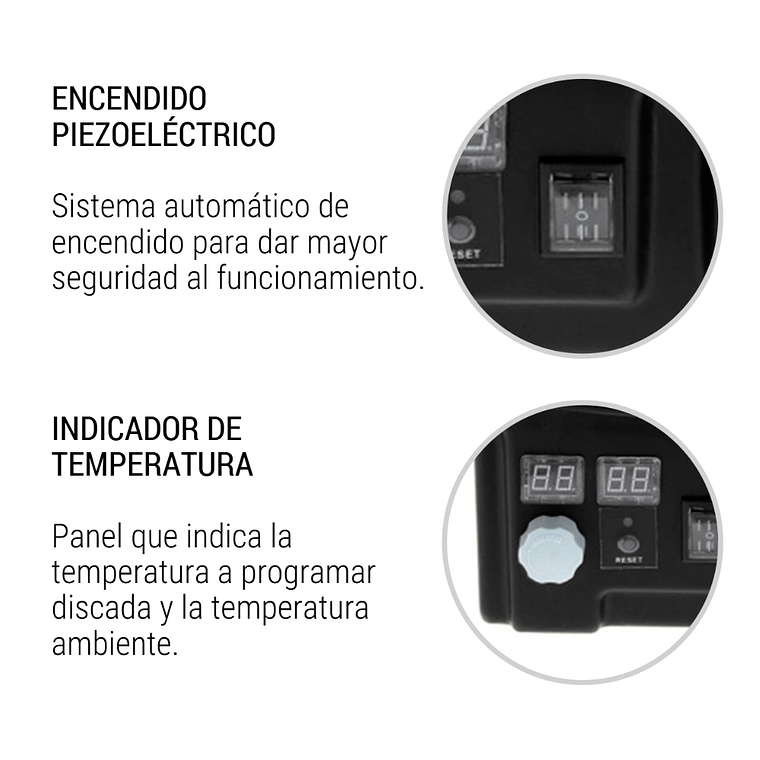 TURBO CALEFACTOR A GAS 30 KW KRAFTER 5