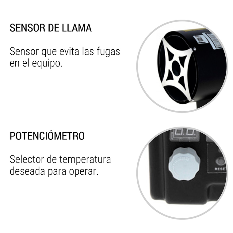 TURBO CALEFACTOR A GAS 30 KW KRAFTER 6