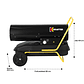 TURBO CALEFACTOR A DIESEL 30 KW KRAFTER - Miniatura 2