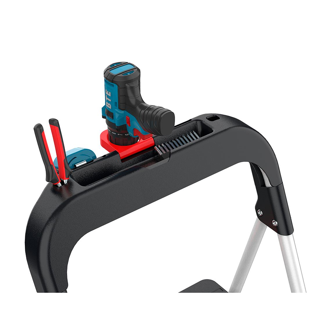 PISO ESCALERA PLEGABLE 3 PELDAÑOS LUXURY MAGNA PLUS 4