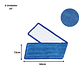 MOPA PLANA DE MICROFIBRA - Azul 24” - Miniatura 2