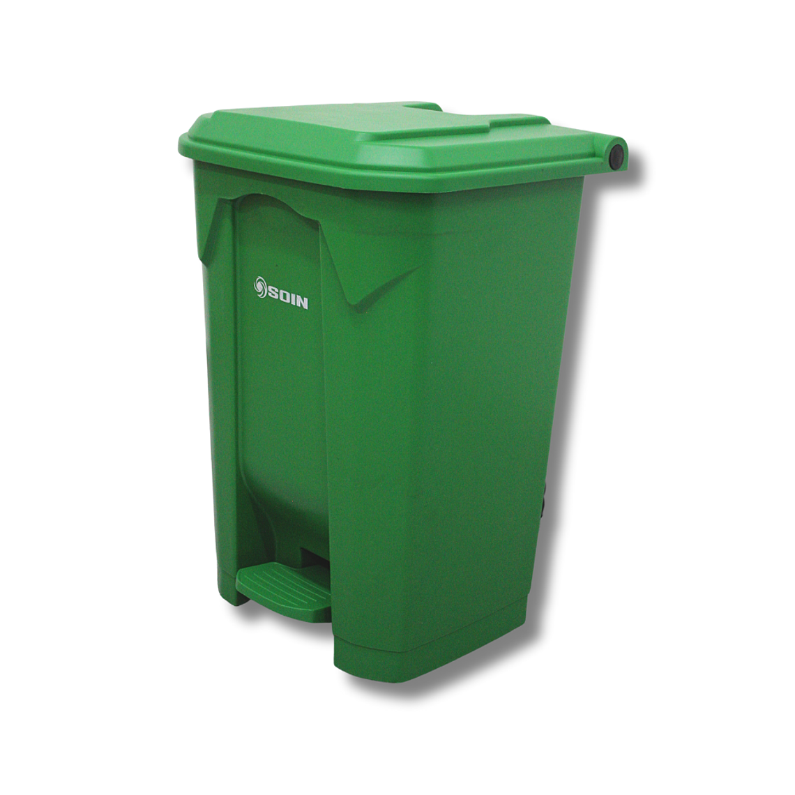 BASURERO PLÁSTICO CON PEDAL 80 L SOIN 1