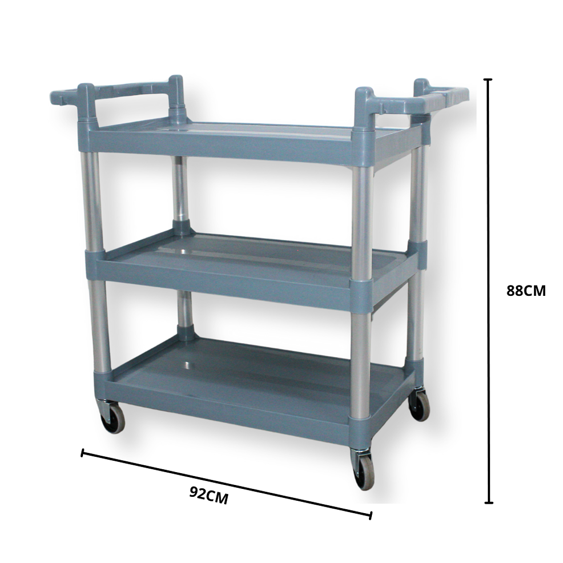 CARRO GRIS - 70KG - 92x88x45cm 2