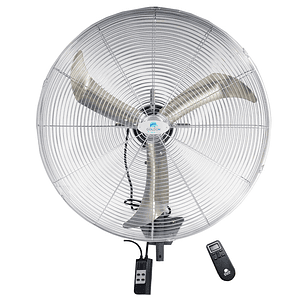 VENTILADOR INDUSTRIAL DE MURO 30” CON CONTROL REMOTO