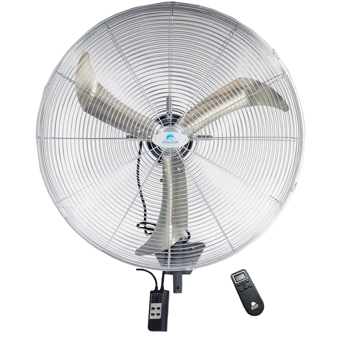 VENTILADOR INDUSTRIAL DE MURO 30” CON CONTROL REMOTO 1
