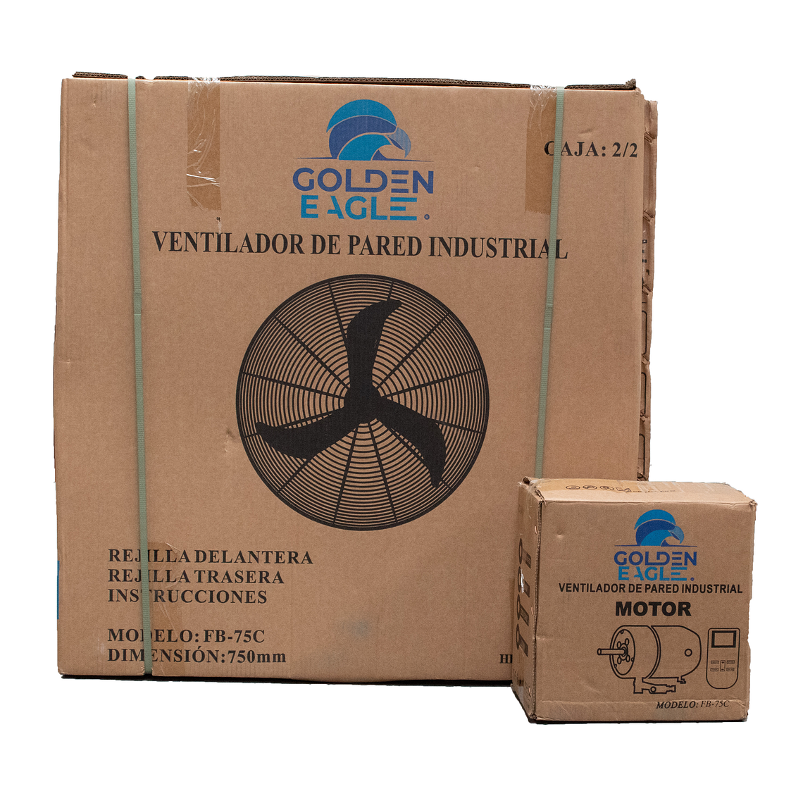 VENTILADOR INDUSTRIAL DE MURO 30” CON CONTROL REMOTO 5