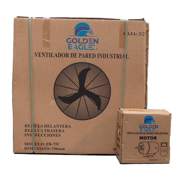 VENTILADOR INDUSTRIAL DE MURO 30” CON CONTROL REMOTO 5