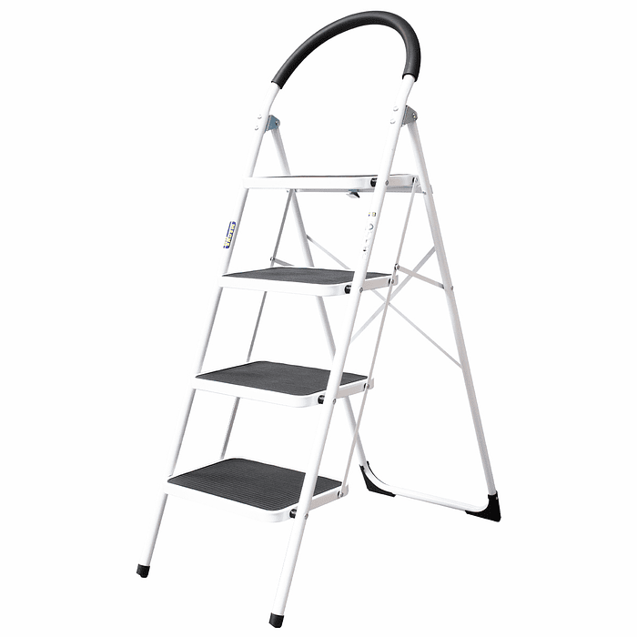 PISO ESCALERA PROFESIONAL ACERO 4 PELDAÑOS (150 KG) 1