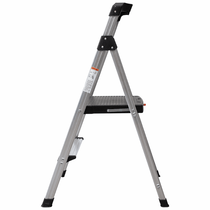 PISO ESCALERA INDUSTRIAL 2 NIVELES CON BARANDA DE APOYO 2