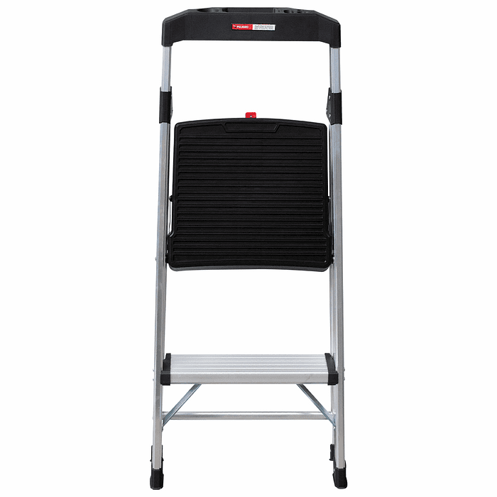 PISO ESCALERA INDUSTRIAL 2 NIVELES CON BARANDA DE APOYO 4