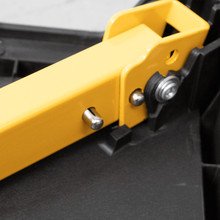 PLATAFORMA DE TRABAJO PLEGABLE CON CAJA DE HERRAMIENTAS 7