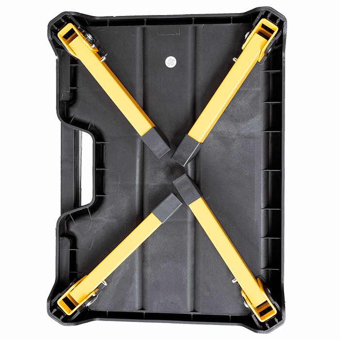 PLATAFORMA DE TRABAJO PLEGABLE CON CAJA DE HERRAMIENTAS 4