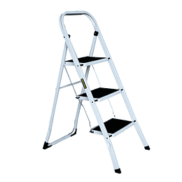 PISO ESCALERA PLEGABLE DE ACERO 3 PELDAÑOS PROFESIONAL