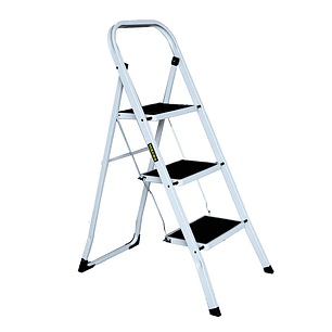 PISO ESCALERA PLEGABLE DE ACERO 3 PELDAÑOS PROFESIONAL