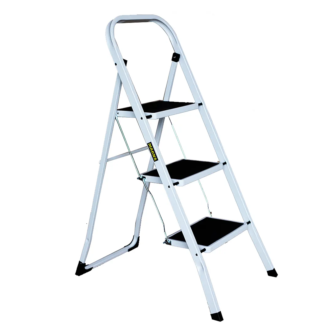 PISO ESCALERA PLEGABLE DE ACERO 3 PELDAÑOS PROFESIONAL 1