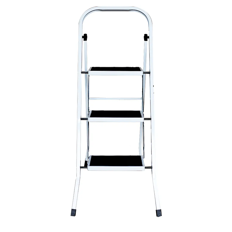 PISO ESCALERA PLEGABLE DE ACERO 3 PELDAÑOS PROFESIONAL 2