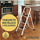 PISO ESCALERA PLEGABLE DE ACERO 3 PELDAÑOS PROFESIONAL - Miniatura 5