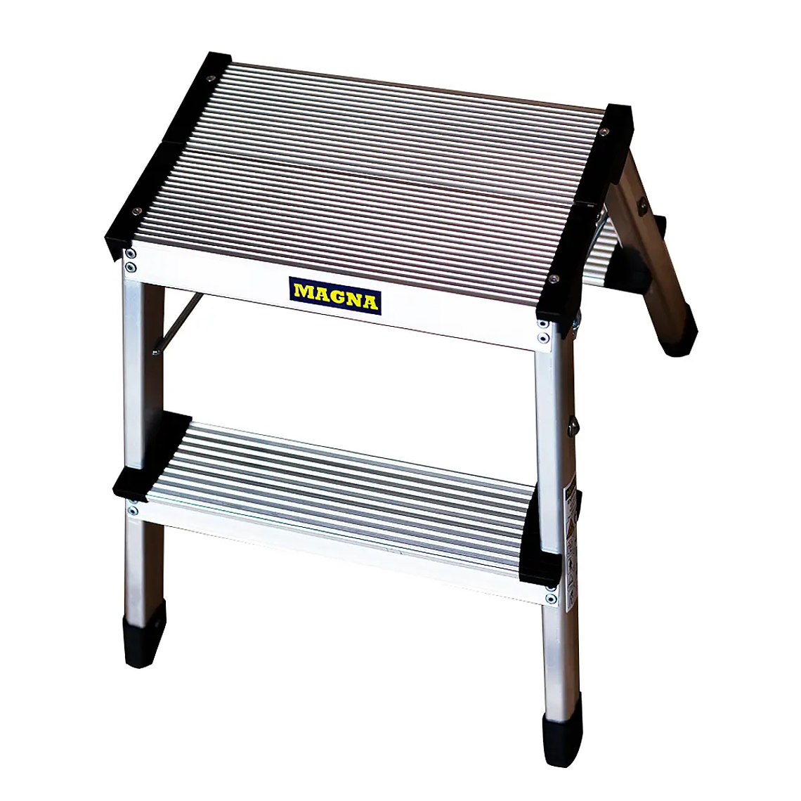 PISO ESCALERA ALUMINIO PLEGABLE 2 PELDAÑOS 2