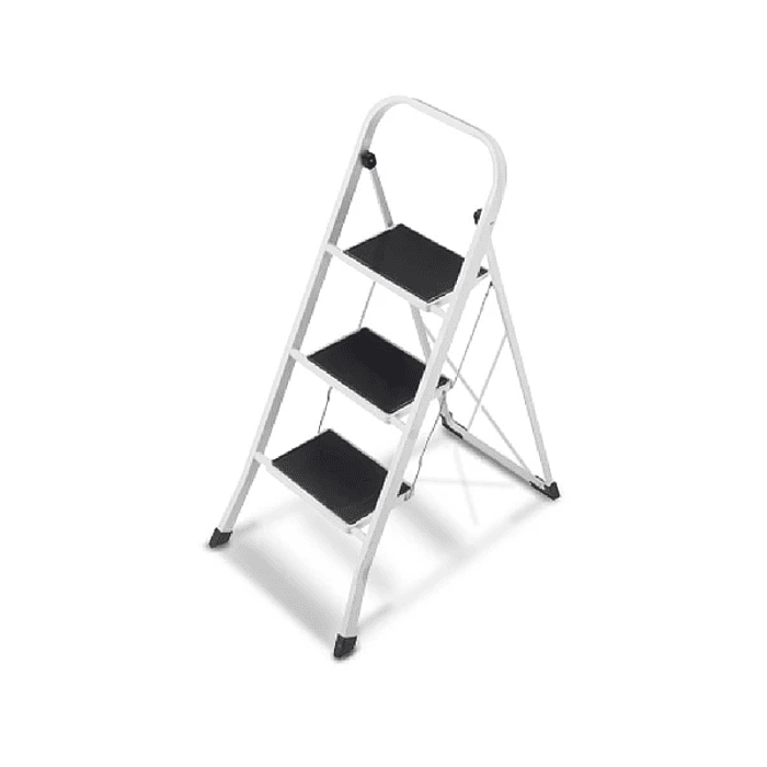 PISO ESCALERA METÁLICO 3 PELDAÑOS CON ASA DE SEGURIDAD 1