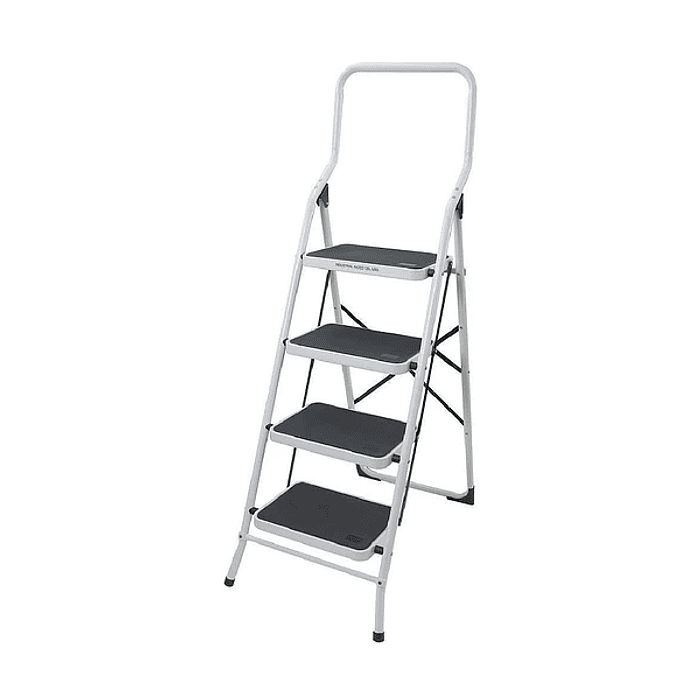 PISO ESCALERA DE ACERO 4 PELDAÑOS CON ASA DE SEGURIDAD 1