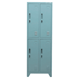 LOCKER 2 CUERPOS 4 CASILLEROS