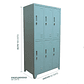 LOCKER 3 CUERPOS 6 CASILLEROS - Miniatura 3