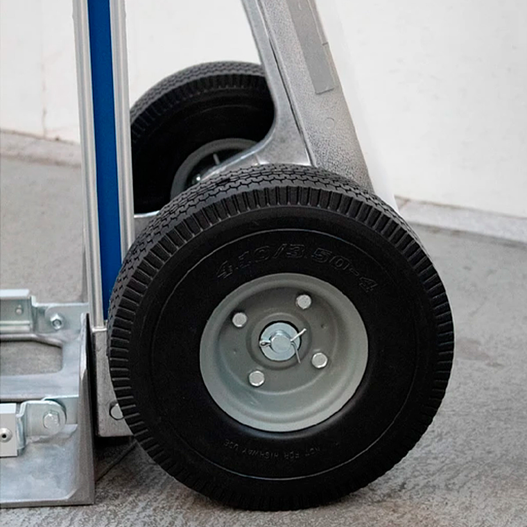 CARRO DE ALUMINIO CON BANDEJA PLEGABLE 200 KG 6