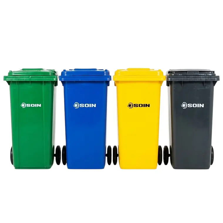 KIT DE CONTENEDORES 240 LITROS SOIN PARA RECICLAJE 1