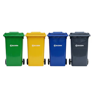 KIT DE CONTENEDORES 360 LITROS PARA RECICLAJE