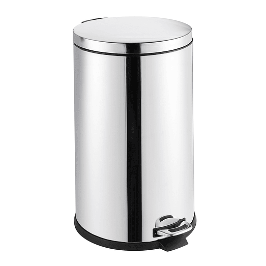 BASURERO ACERO INOXIDABLE CIERRE SUAVE 40 L SOIN 1