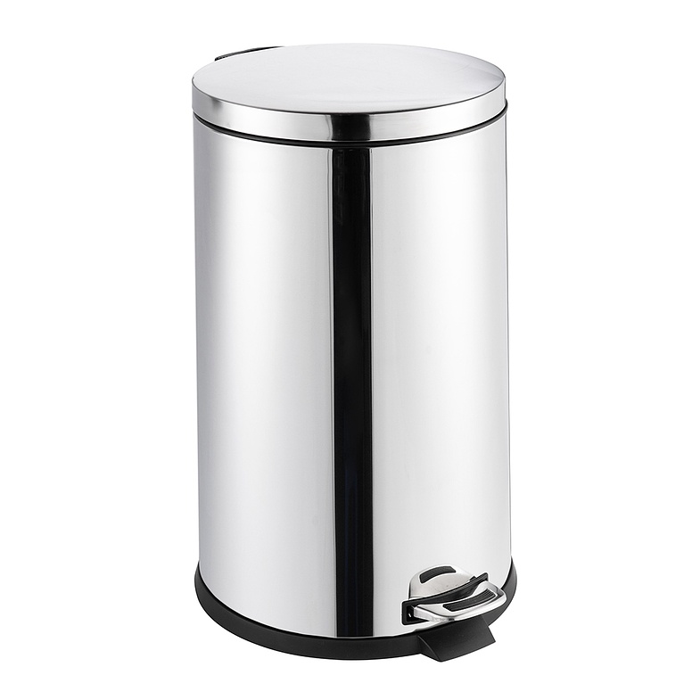 BASURERO ACERO INOXIDABLE CIERRE SUAVE 40 L SOIN 1