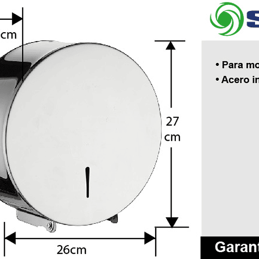 DISPENSADOR DE PAPEL HIGIENICO JUMBO 2