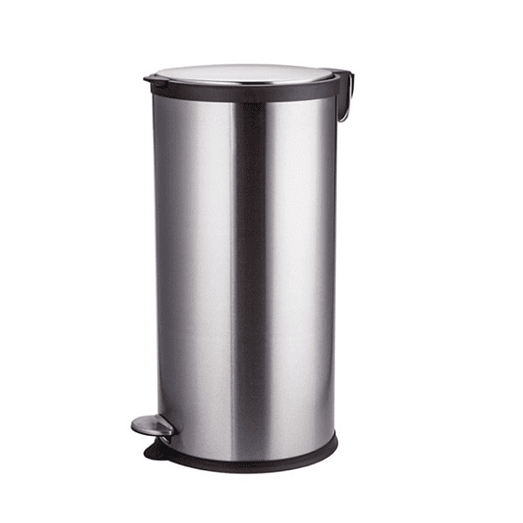 BASURERO ACERO INOXIDABLE CIERRE SUAVE 30 L 1