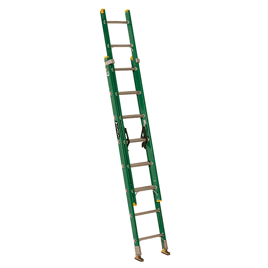 ESCALERA FIBRA DE VIDRIO TELESCOPICA 4MTS 16 PELDAÑOS CUPRUM 1
