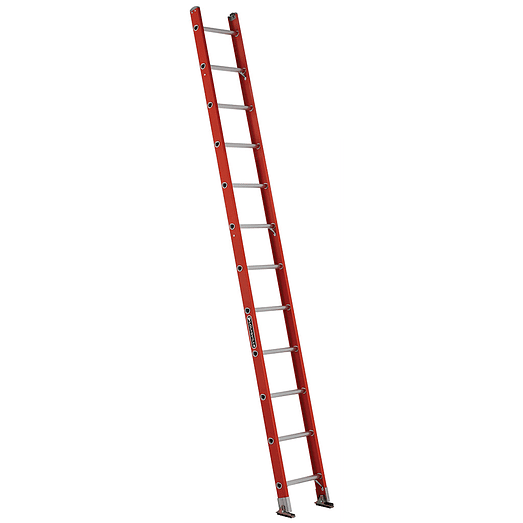 ESCALERA FIBRA VIDRIO RECTA SIMPLE 3.66 M. 12 PELDAÑOS CUPRUM 1