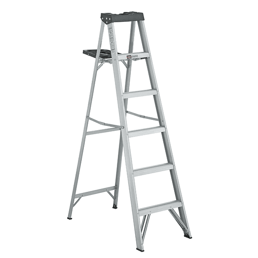 ESCALERA ALUMINIO TIJERA 1.83 M CAPACIDAD 90 KG CUPRUM 1