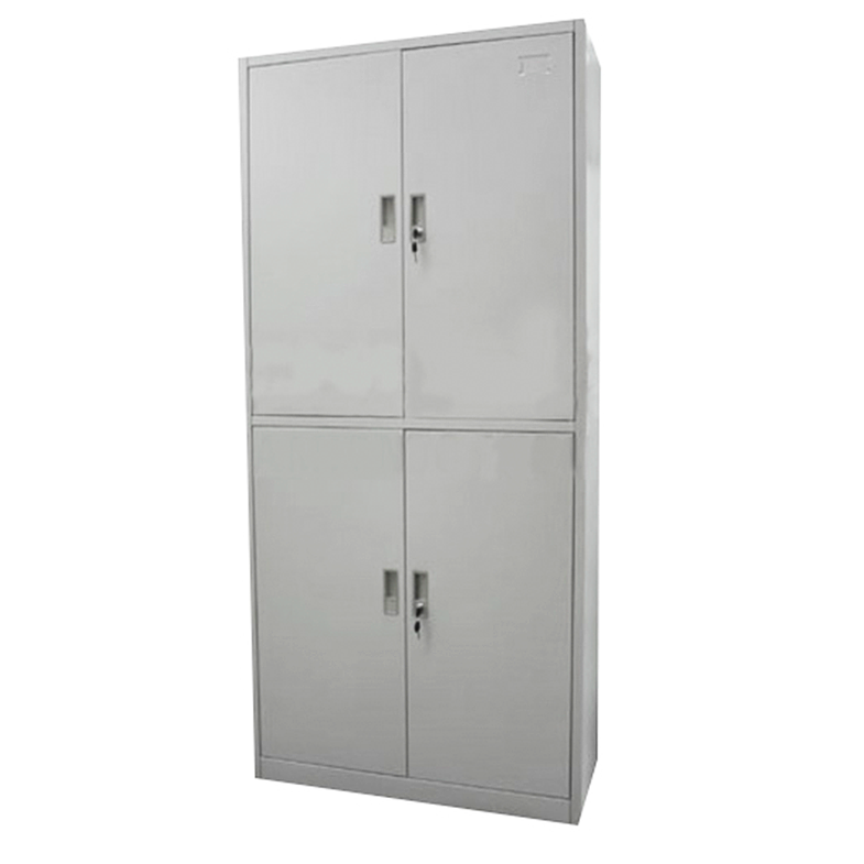 ARMARIO LOCKER METALICO 4 PUERTAS CON REPISAS 185 CM TECNOPLUS 1