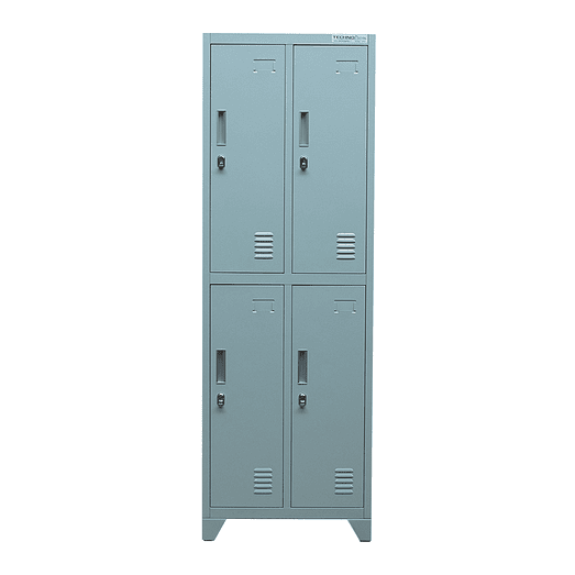 LOCKER 2 CUERPOS 4 CASILLEROS 1