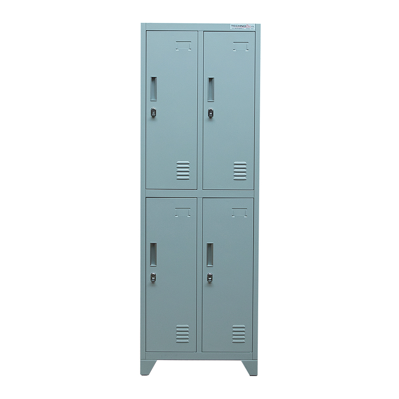 LOCKER 2 CUERPOS 4 CASILLEROS 1