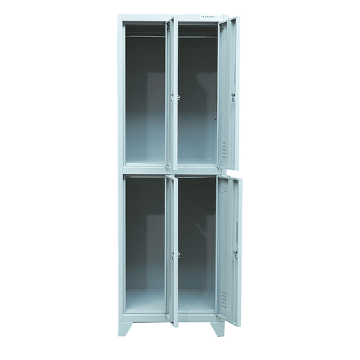 LOCKER 2 CUERPOS 4 CASILLEROS 3