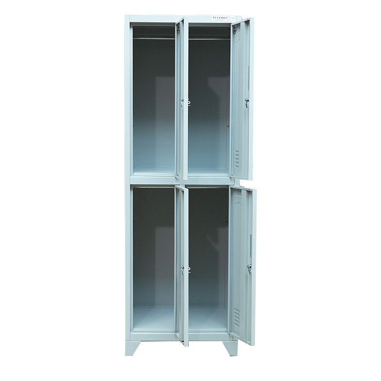 LOCKER 2 CUERPOS 4 CASILLEROS 3