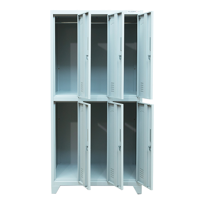 LOCKER 3 CUERPOS 6 CASILLEROS 3